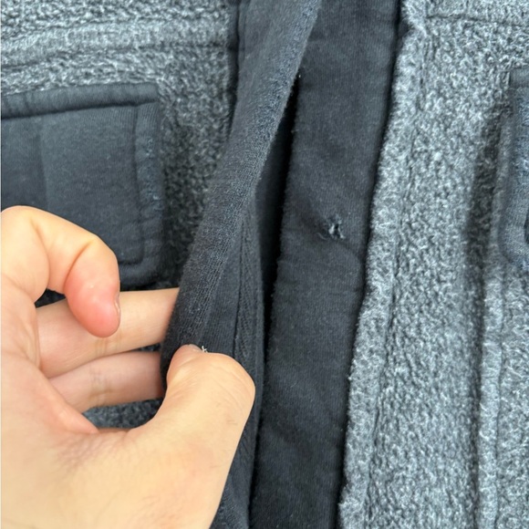 Free people we the free ruby vest shacket sleeveless black gray size medium - Picture 10 of 16